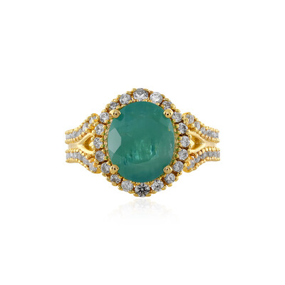 Anello in argento con Grandidierite