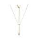 Collana in argento con Zircone (Adela Silber)