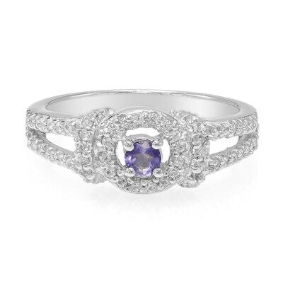 Anello in argento con Iolite Ceylon