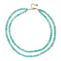 Collana in argento con Amazzonite
