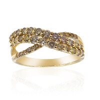 Anello in oro con Diamante Fancy SI2 (CIRARI)