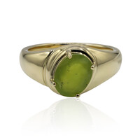 Anello in oro con Opale Verde Brasiliano (Tenner Diniz)