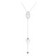Collana in argento con Zaffiro di Laos (Jahdo)
