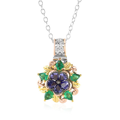 Collana in argento con Tanzanite (Gems en Vogue)