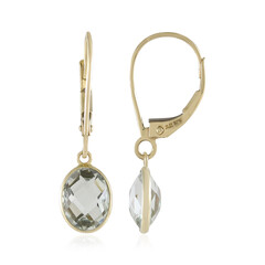 Orecchini in oro con Ametista Verde