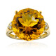 Anello in oro con Citrino (CIRARI)