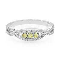 Anello in argento con Sfene