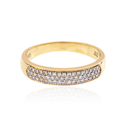 Anello in oro con Diamante SI2 (H)