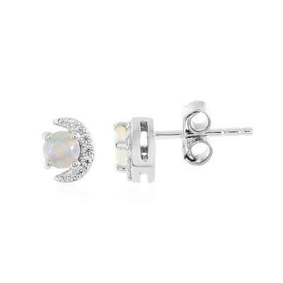 Orecchini in argento con Opale di Welo