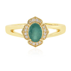 Anello in argento con Grandidierite