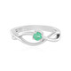 Anello in argento con Smeraldo Russo