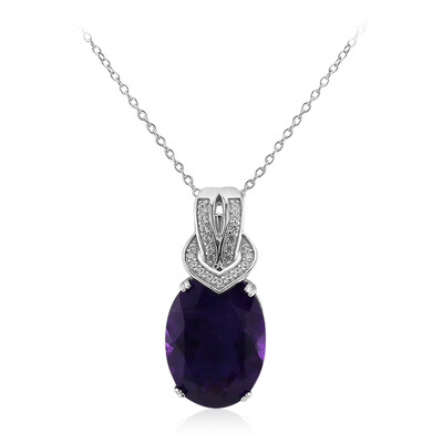 Collana in argento con Ametista del Marocco