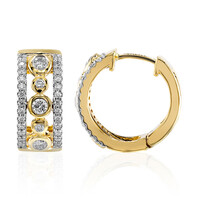 Orecchini in oro con Diamante IF (D)