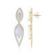 Orecchini in oro con Opale di Welo AAA (SUHANA)