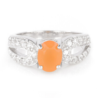 Anello in argento con Corniola