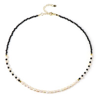 Collana in argento con Ematite Dorata (Riya)