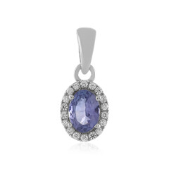 Ciondolo in argento con Tanzanite