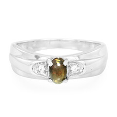 Anello da uomo in argento con Opale Mezezo