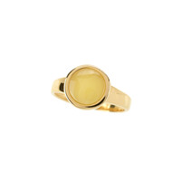 Anello in argento con Ambra Baltica