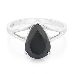Anello in argento con Spinello Nero