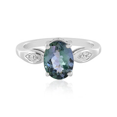 Anello in argento con Tanzanite (non riscaldata)
