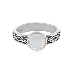 Anello in argento con Opale di Welo