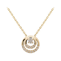Collana in oro con Diamante I1 (H) (CIRARI)
