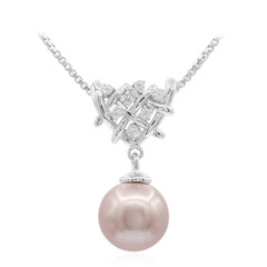 Collana in argento con Perla Ming (TPC)