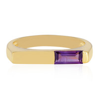 Anello in argento con Ametista Zambiana
