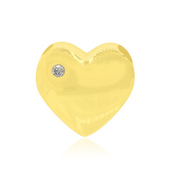 Ciondolo in argento con Diamante I1 (G)