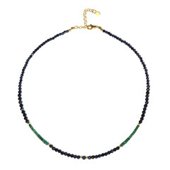 Collana in argento con Zaffiro Blu