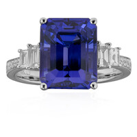 Anello in oro con Tanzanite AAA (CIRARI)