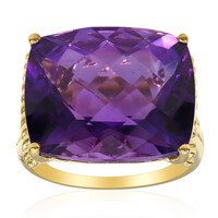 Anello in oro con Ametista