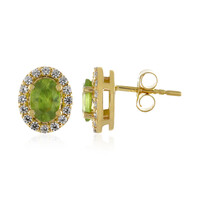 Orecchini in oro con Sfene