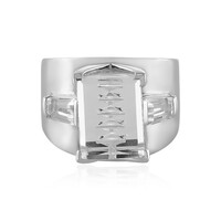Anello in argento con Quarzo Bianco