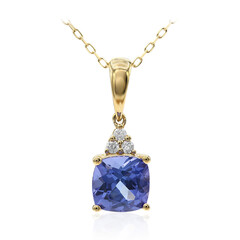 Collana in oro con Tanzanite AAA (CIRARI)