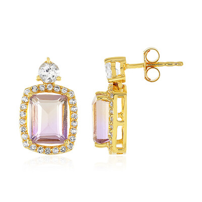 Orecchini in argento con Ametrina