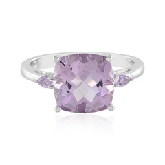 Anello in argento con Ametista Rose de France
