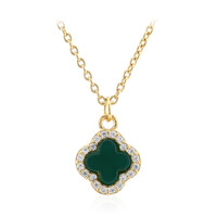 Collana in argento con Agata