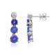 Orecchini in oro con Tanzanite AAA