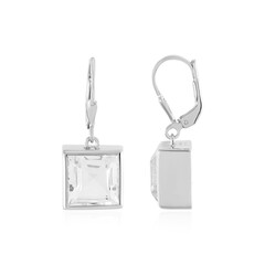 Orecchini in argento con Quarzo Bianco