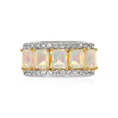 Anello in argento con Opale di Welo