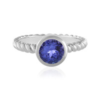 Anello in argento con Tanzanite