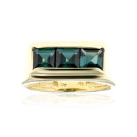 Anello in oro con Indicolite (CUSTODANA)