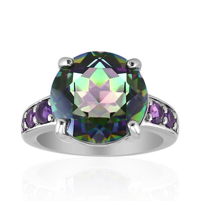 Anello in argento con Quarzo Mistico