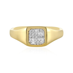 Anello in argento con Diamante I3 (I)
