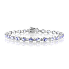 Bracciale in argento con Tanzanite