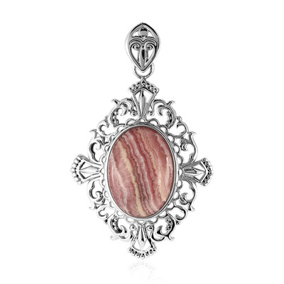 Ciondolo in argento con Rodocrosite (Art of Nature)