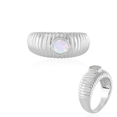 Anello in argento con Opale di Welo