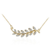 Collana in argento con Diamante I3 (I)